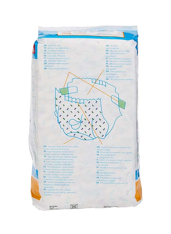 Les Filous Pet Diapers 12 Piece White Medium  - Image 2