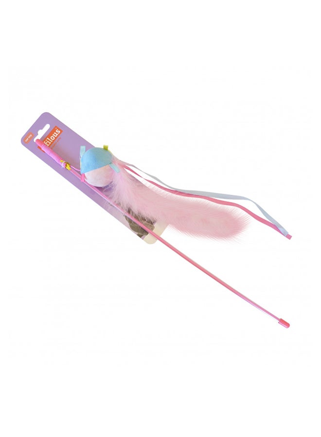 Les Filous Wand With Plush Ball Toy For Cats Multicolour  - Image 2