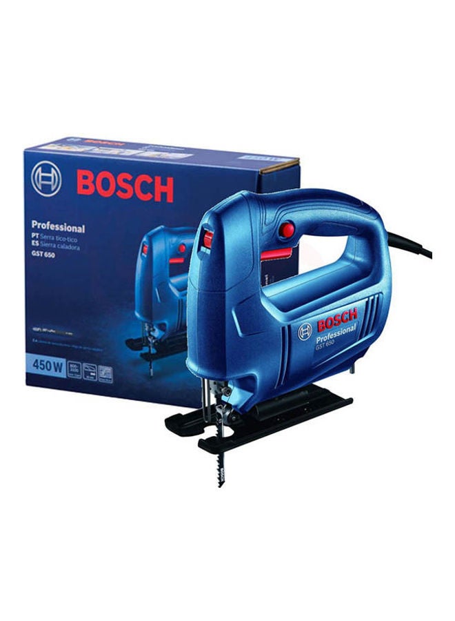 BOSCH 450W Professional Jigsaw Blue - Image 2