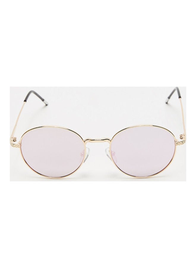 Women's Plain Light Full Metal Frame Sunglasses
