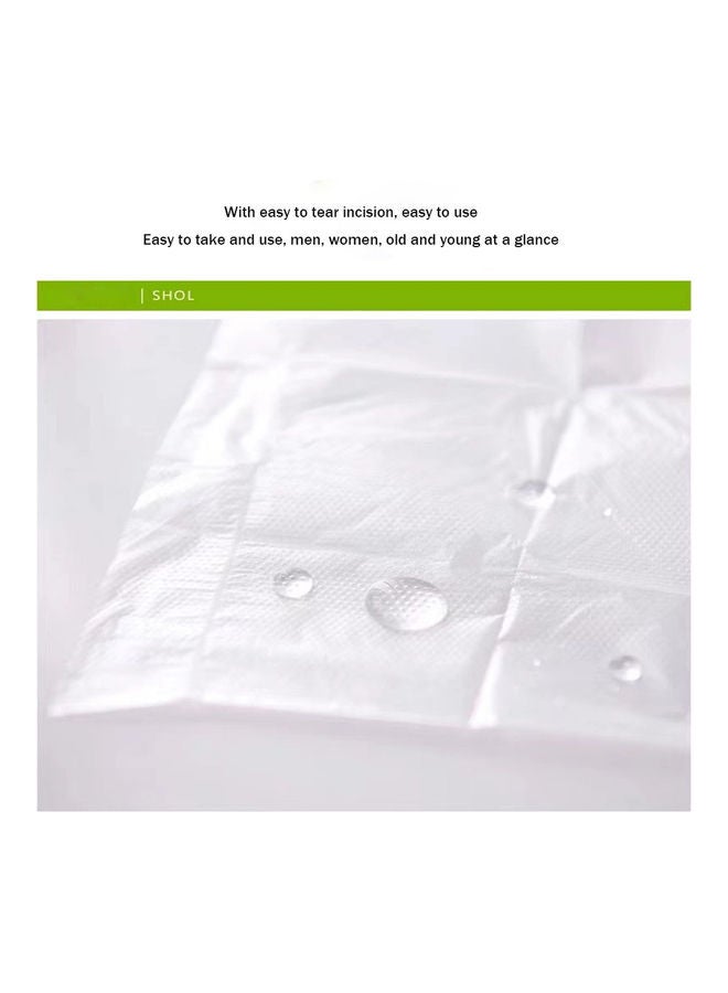 50-Piece Travel Disposable Toilet Seat Cover, Pack Of 2 Clear 40 x 48cm - v1631791907/N50925598A_7