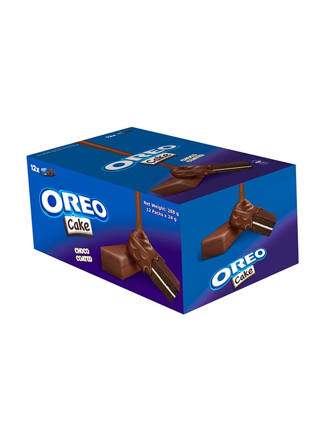 Oreo Choco Coated Cake 24grams Pack of 12 - Image 1