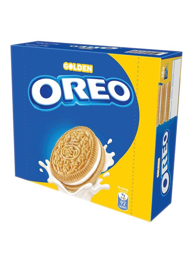 أوريو كوكيز أوريو الذهبي بكريمة الفانيليا عبوة من 12 قطعة  - Image 4