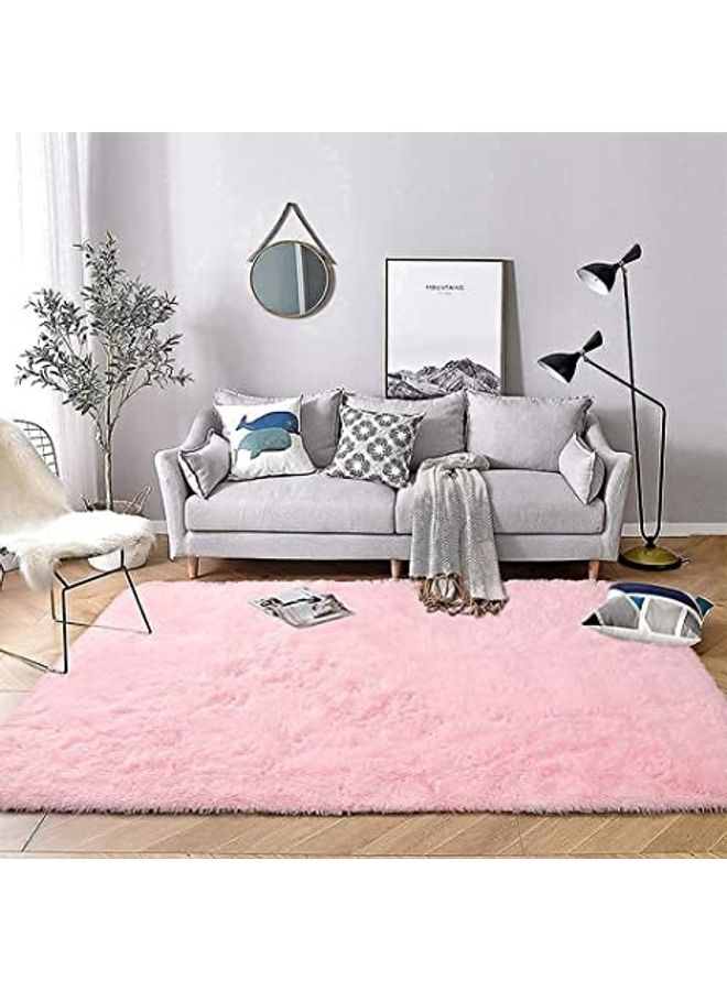 Alfa.life Rug Dining Living Room Kids Carpet Pink 40 x 60cm  - Image 2