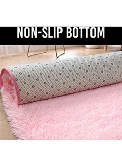 Alfa.life Rug Dining Living Room Kids Carpet Pink 40 x 60cm  - Image 4