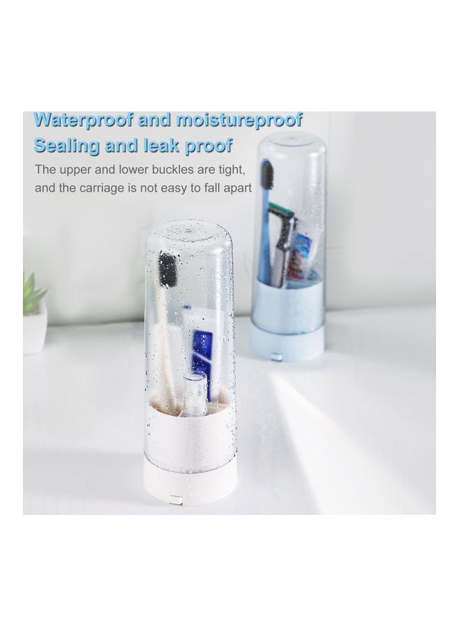 Travel Toothbrush Holder Blue 22.50x8.00x8.30cm  - Image 2