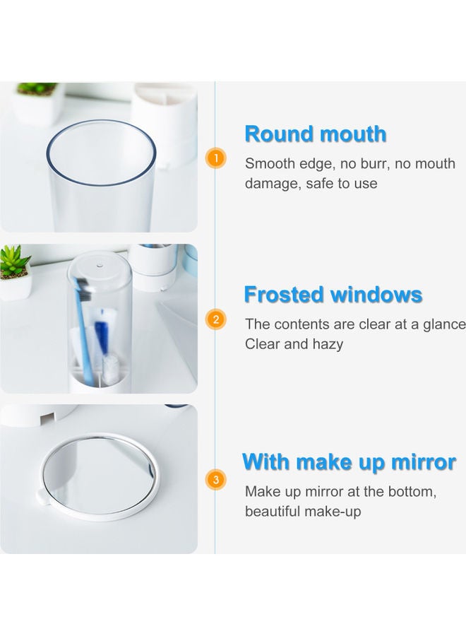 Travel Toothbrush Holder Blue 22.50x8.00x8.30cm  - Image 3