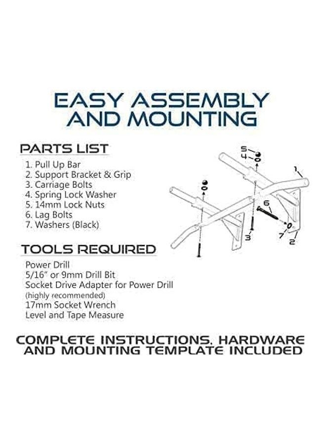 Wall Mount Pull Up Bar ‎8.8x50.8x19.8cm - v1631793117/N50364672A_3