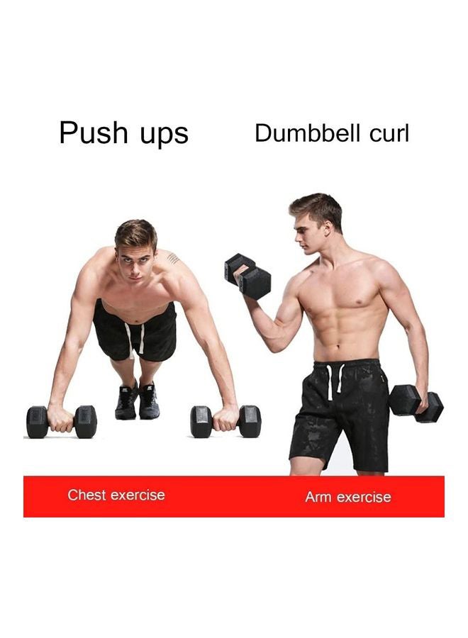 2-Piece Gym Body Workout Dumbbell Set 8kg