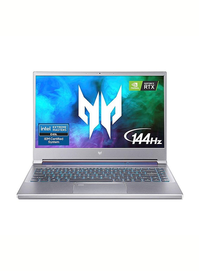 Acer - Predator Triton 300 SE Gaming Laptop With 14-Inch Display, Core i7 Processer/16GB RAM/512GB SSD/6GB Nvidia GeForce RTX 3060 Graphics Card English Silver - Image 1