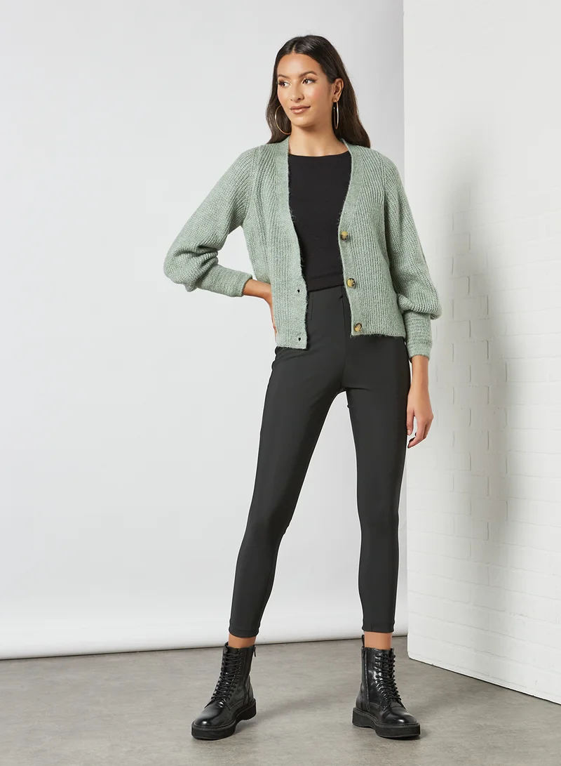ONLY High Waist Leggings Black