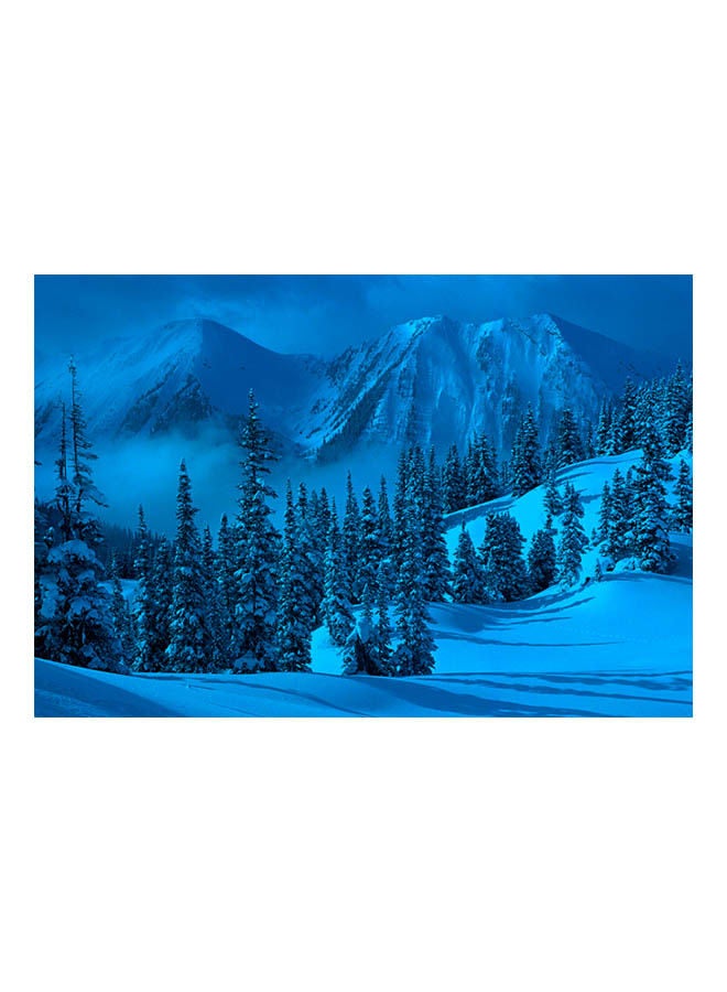 TOMAX Snowy Winter 1000Pcs Puzzle(Glow In The Dark) 50x75cm  - Image 2