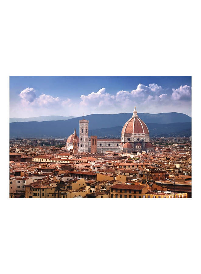 توماكس أحجية بتصميم كاتدرائية سانتا ماريا ديل فيوري في فلورنسا بإيطاليا من 1000 قطعة (تضيء في الظلام) 50x75سم - Image 1