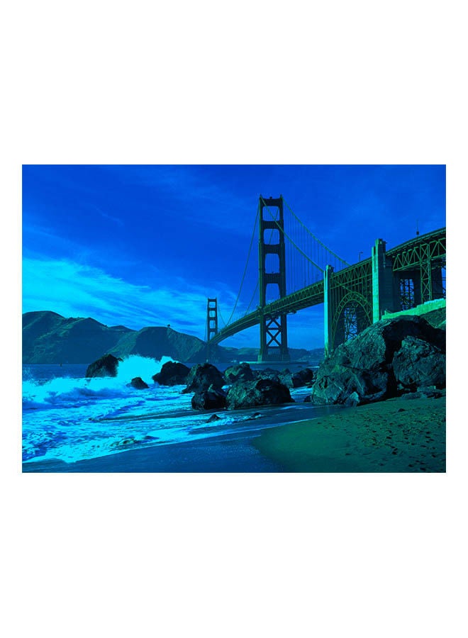 TOMAX Golden Gate Bridge , San Francisco 500Pcs Puzzle(Glow In The Dark) 38x52cm  - Image 2