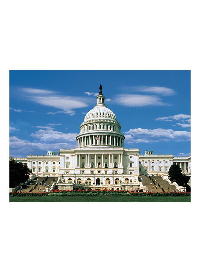 توماكس أحجية قطع تركيب بتصميم العاصمة واشنطن دي سي مكونة من 500 قطعة (تضيء في الظلام) 38x52سم - Image 1