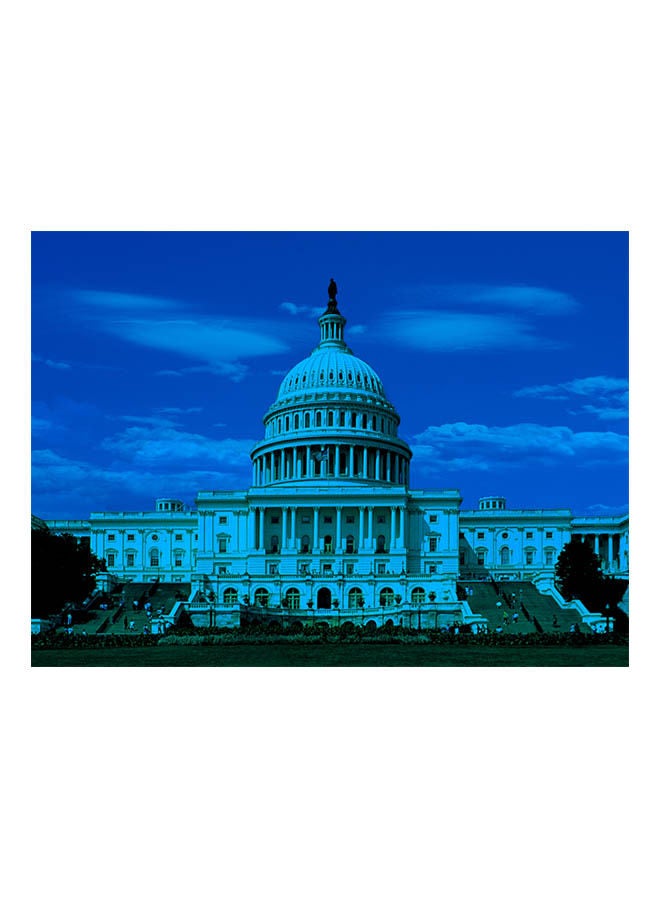 توماكس أحجية قطع تركيب بتصميم العاصمة واشنطن دي سي مكونة من 500 قطعة (تضيء في الظلام) 38x52سم - Image 2