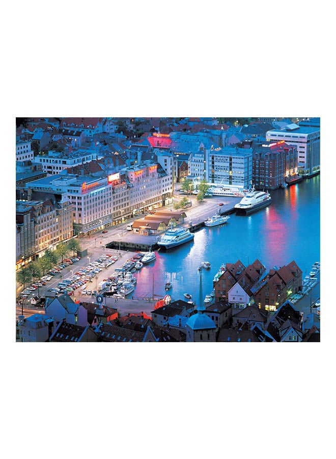 TOMAX Bergen , Norway 500Pcs Puzzle(Glow In The Dark)  - Image 1