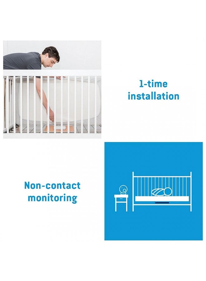 Angelcare - Baby Wireless Sensasure Movement Sensor Dectecting Monitor, White - Image 1