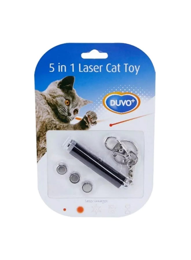 Duvo Laser Pointer Cat Catch The Light 5 In 1 Multicolour 5.4x18x7.8cm