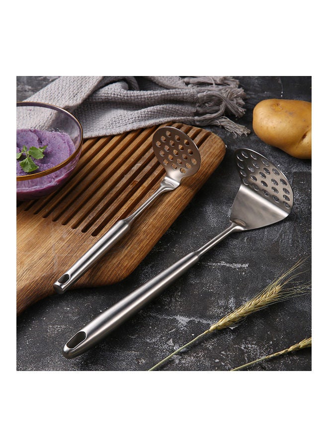 Anti-rust Lightweight Stainless Steel Potato Masher Sliver 29 X 8cm - Image 2