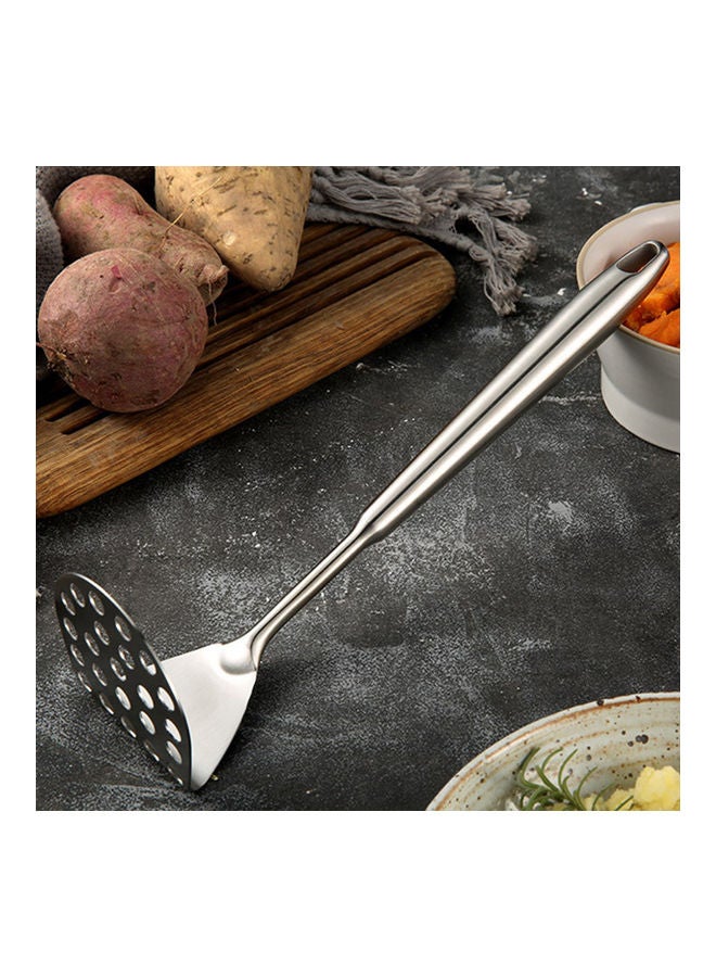 Anti-rust Lightweight Stainless Steel Potato Masher Sliver 29 X 8cm - Image 4