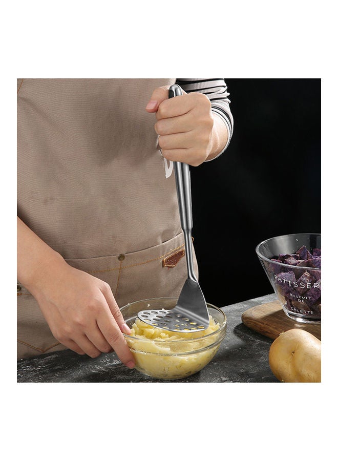 Anti-rust Lightweight Stainless Steel Potato Masher Sliver 29 X 8cm - Image 5