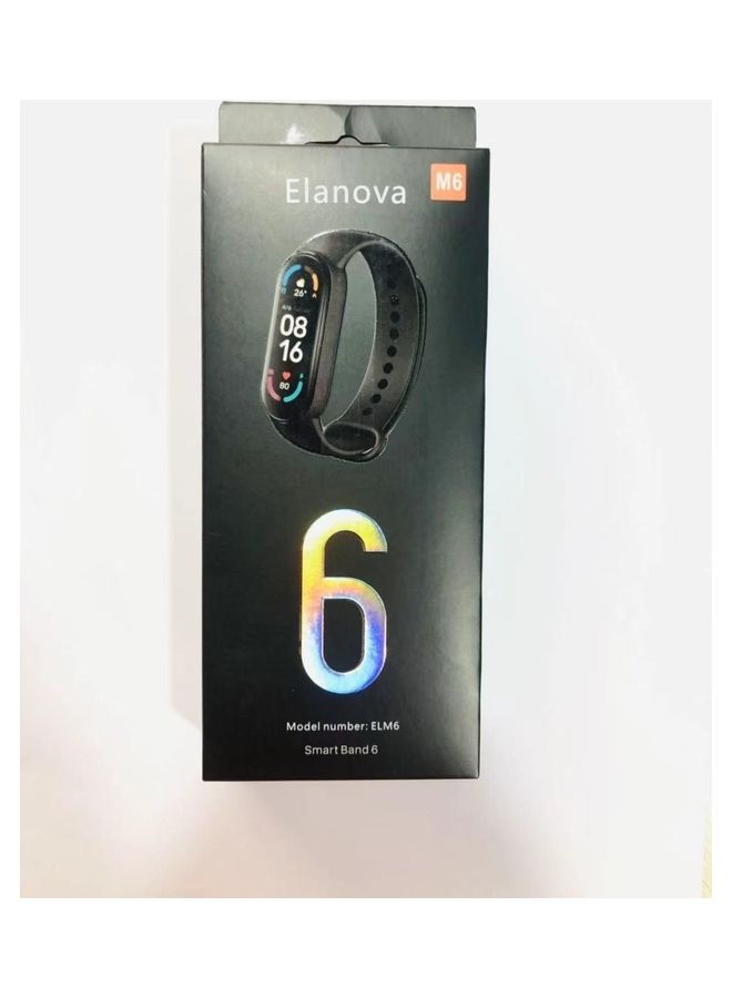 إيلانوفا سوار اللياقة البدنية مع ساعة ذكية لمراقبة معدل ضربات القلب . أسود - Image 3