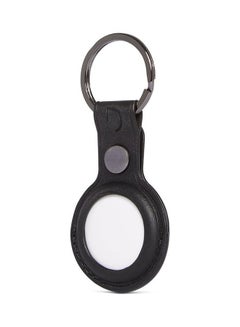 DECODED Leather Keychain for AirTag Black  - Image 2