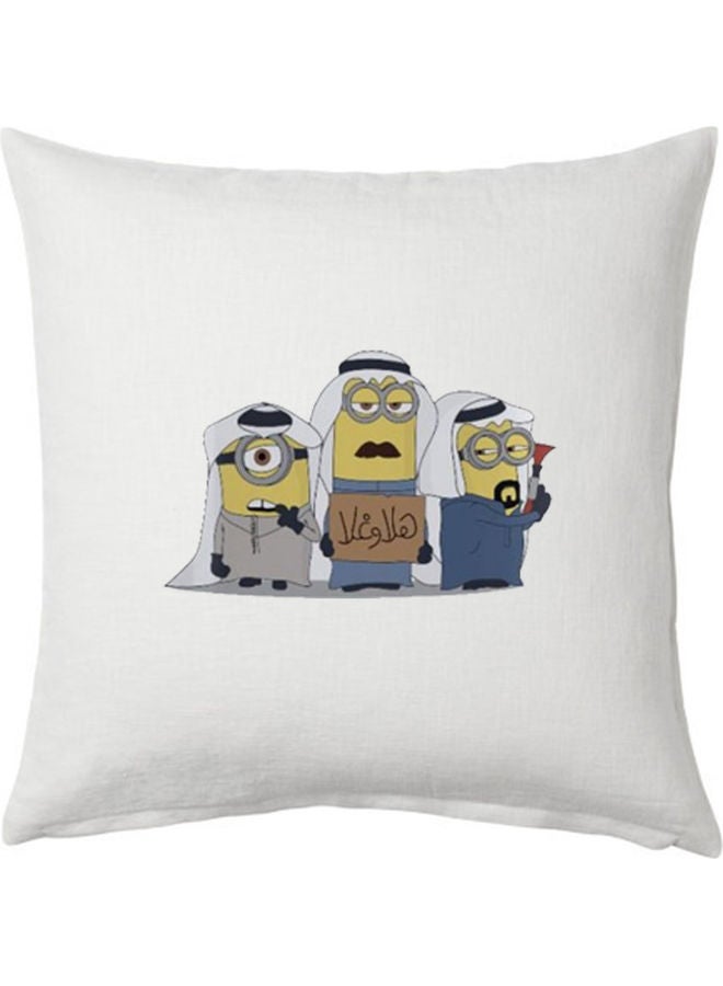 ويت وسادة بطبعة مينيونز بوليستر متعدد الألوان 40x40سم - Image 1