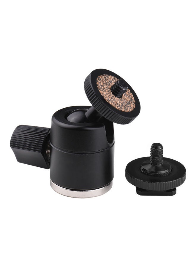 Generic Q29 Mini Tripod Ball Head 360 Degree Swivelling Tripod Black  - Image 4