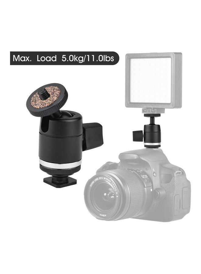 Generic Q29 Mini Tripod Ball Head 360 Degree Swivelling Tripod Black  - Image 5