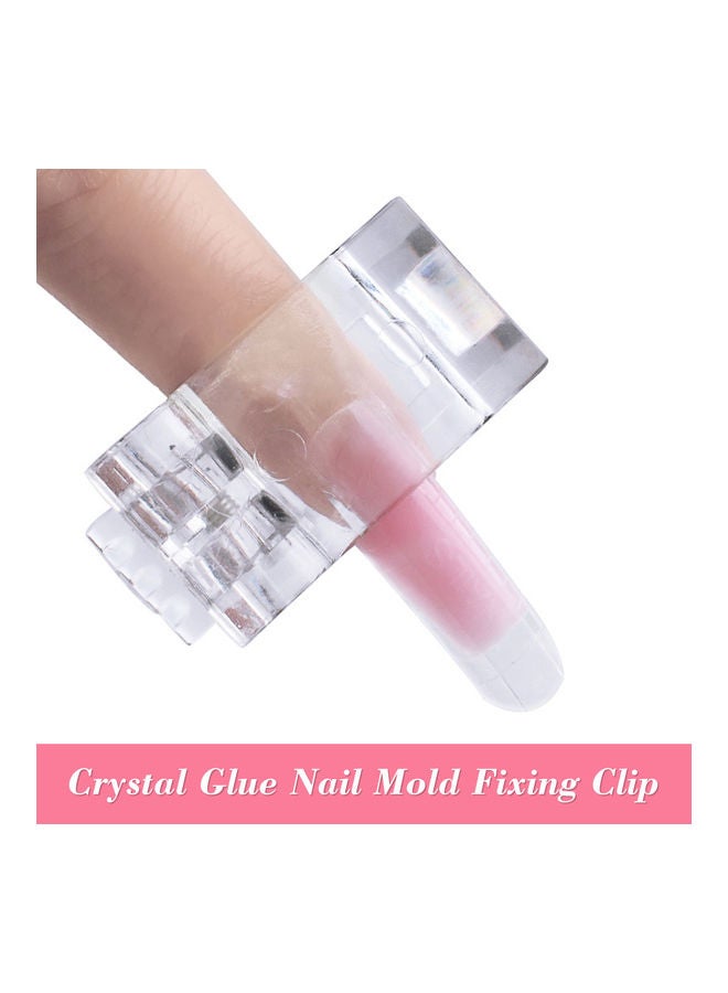 مشبك أطراف الأظافر الكريستالي - Image 3