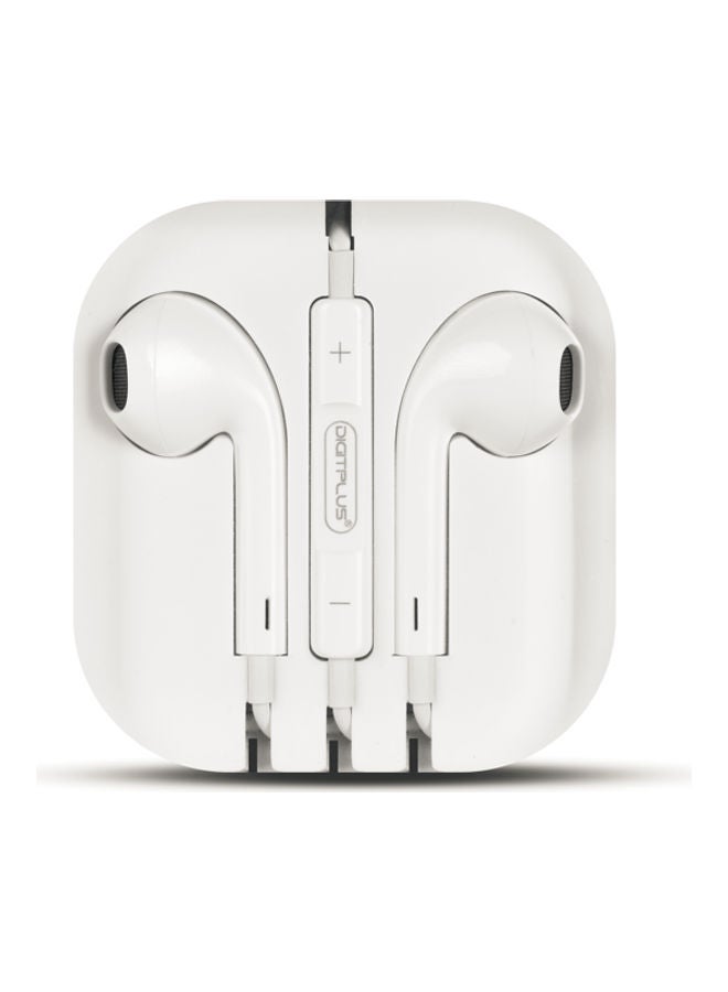 ديجيتبلس سماعة أذن داخلية ستيريو أحادية . أبيض . - Image 1