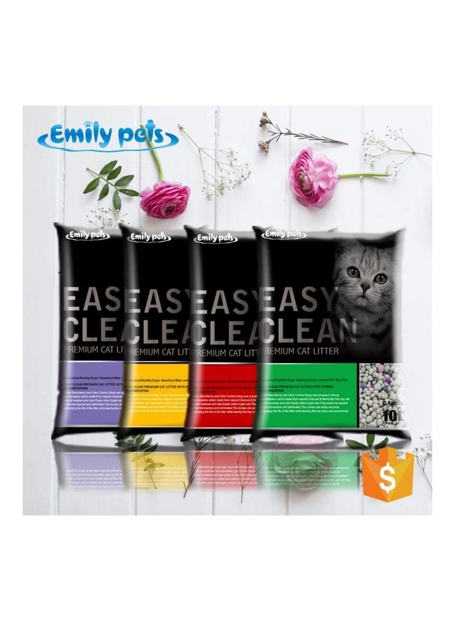 Emily Pets Fresh Scented Premium Bentonite Cat Litter Multicolour 10Liters - Image 3