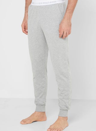 Logo Band Joggers Grey