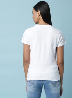 Graphic Printed T-Shirt White - v1631816369/N48932859V_2