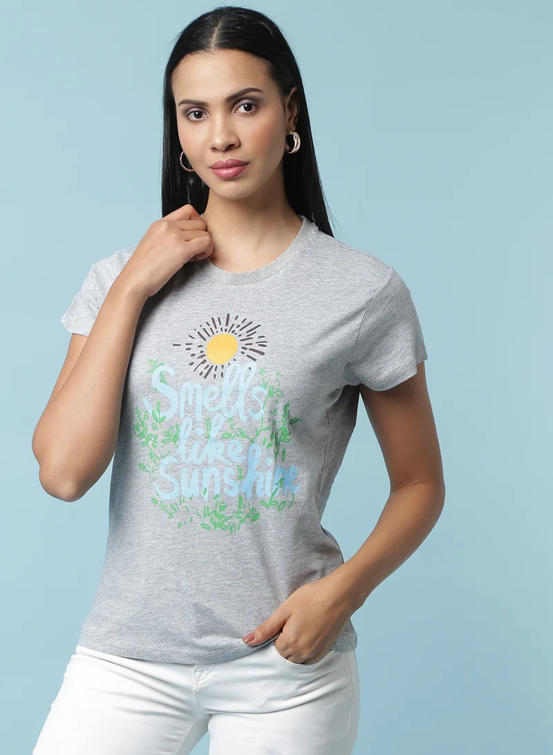 Aila Graphic Printed T-Shirt