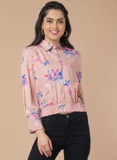 Casual All Over Print Shirt Multicolour