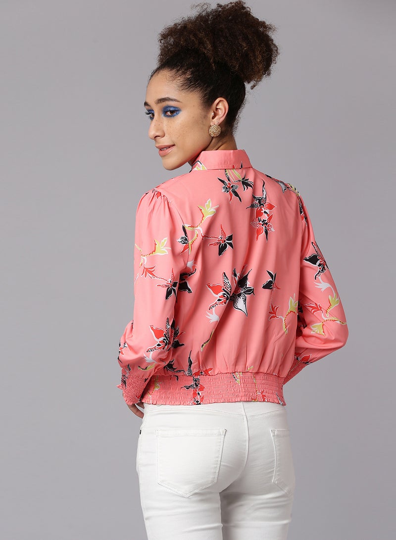 Casual All Over Print Shirt Multicolour