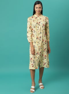 All Over Print Dress Multicolour