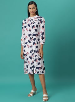 All Over Print Dress Multicolour