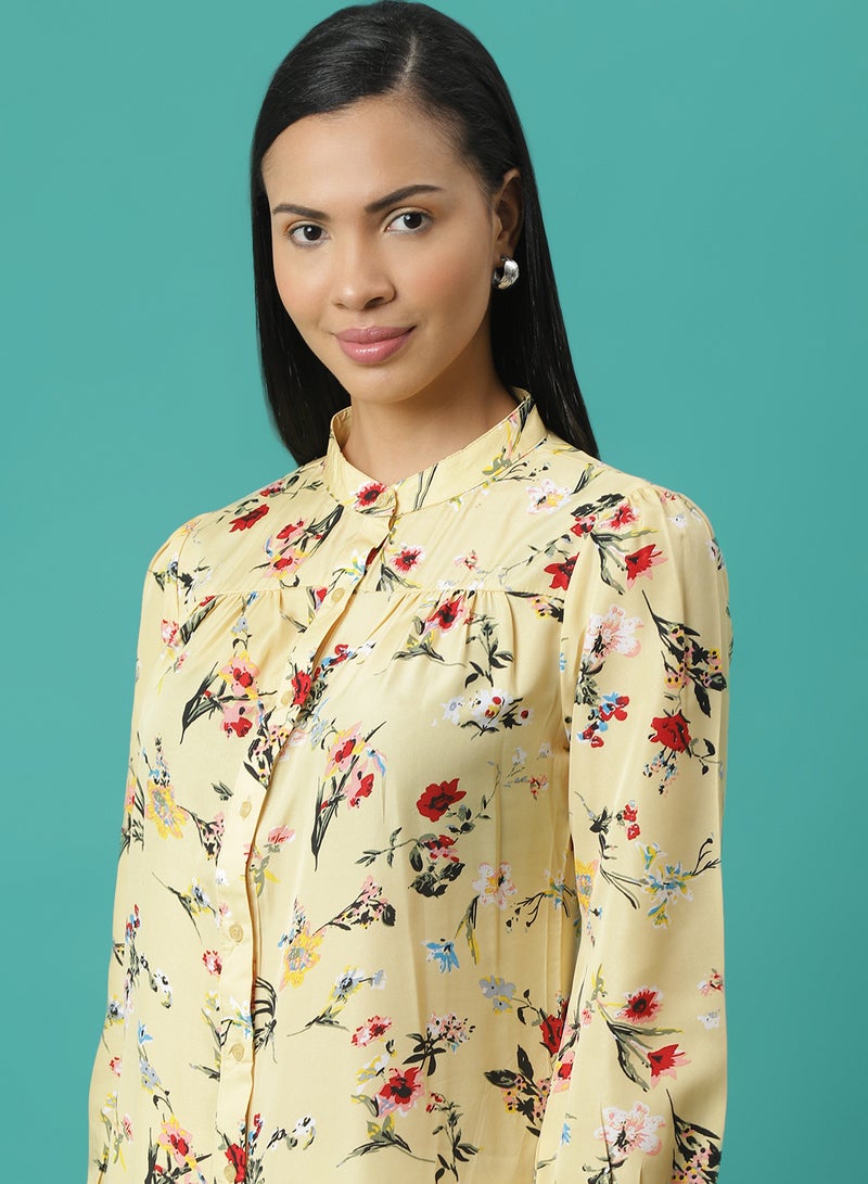 Aila - All Over Print Dress Multicolour - Image 1