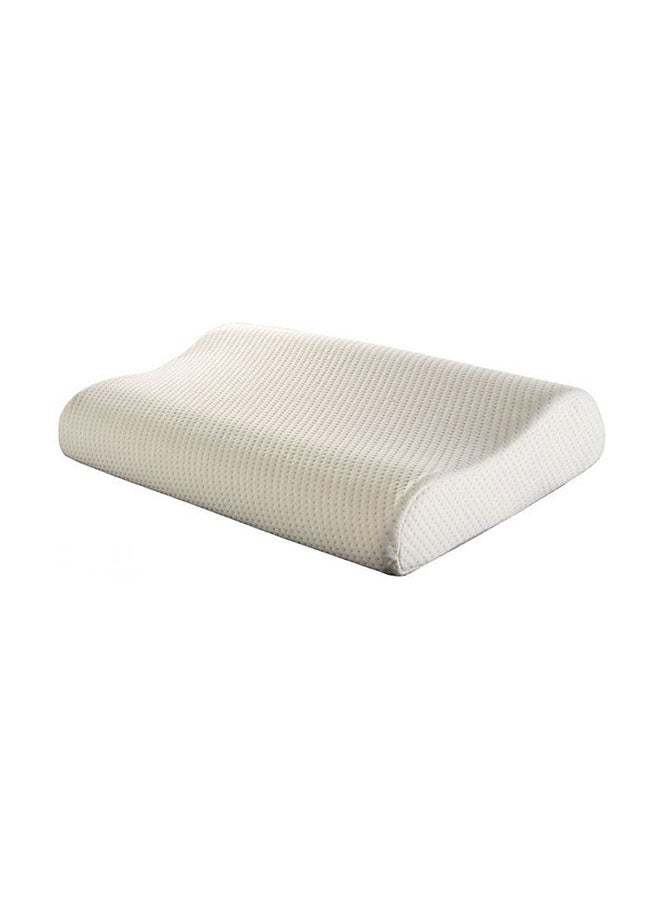 كانون وسادة منحنية الشكل memory_foam بيج 61x36x12.5سم - Image 1