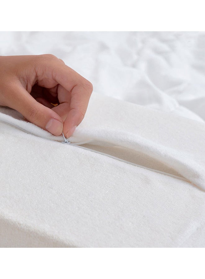 كانون وسادة منحنية الشكل memory_foam بيج 61x36x12.5سم - Image 5