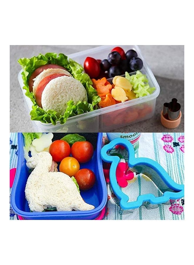 Alfa.life - Diffrent Shapes Sandwich, Cookie And Vegetable Cutters Mold For Kids Multicolour 50grams - Image 1
