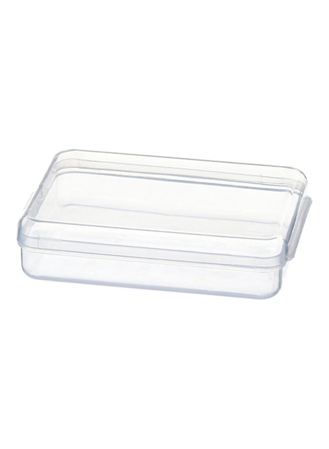 Generic Portable Facial Mask Case With Lid Clear  - Image 1