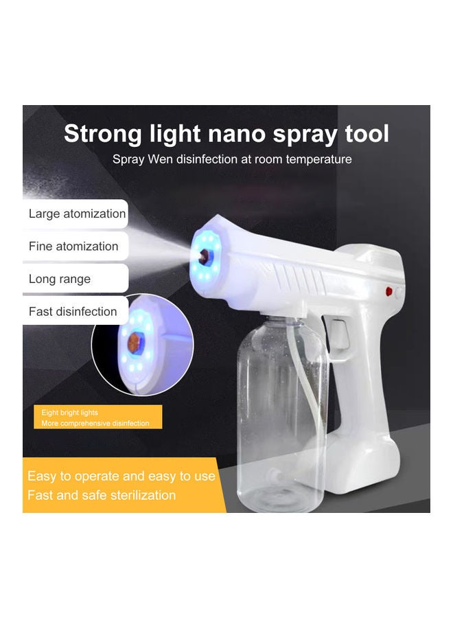 Generic - Long Range Easy Operation Rechargeable Wireless Disinfection Sprayer Steam Tool White - Image 1