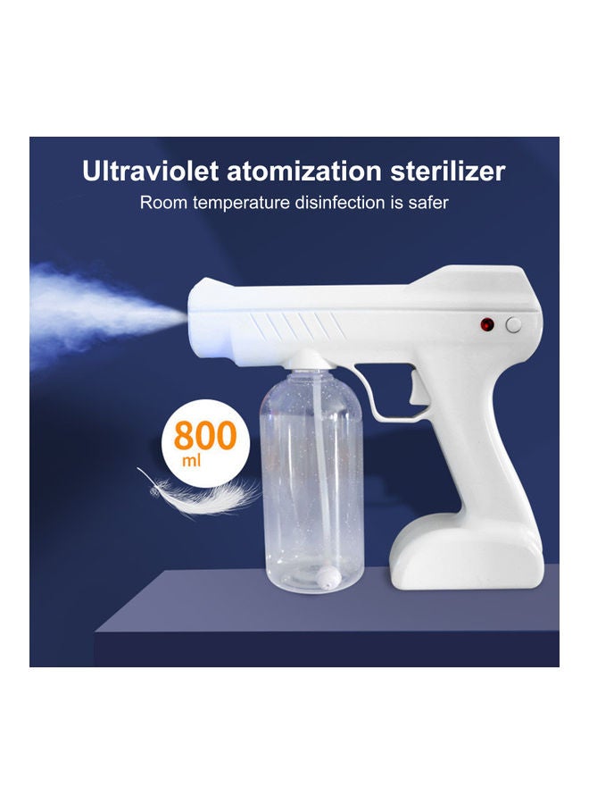 Generic - Long Range Easy Operation Rechargeable Wireless Disinfection Sprayer Steam Tool White - Image 1