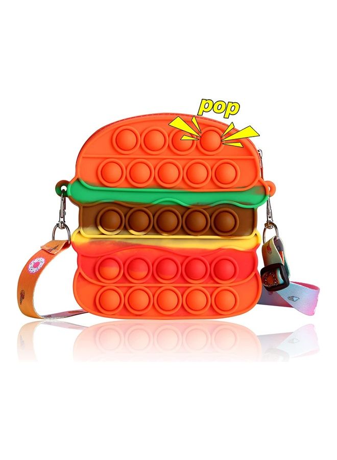 XiuWoo 2-In-1 Push Pop Bubble Fidget Toy Shoulder Bag - Image 1