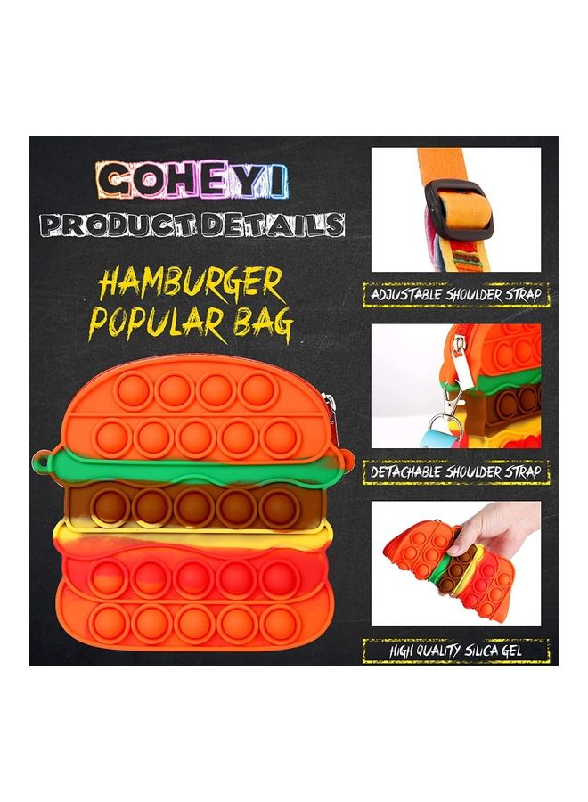 XiuWoo 2-In-1 Push Pop Bubble Fidget Toy Shoulder Bag - Image 2